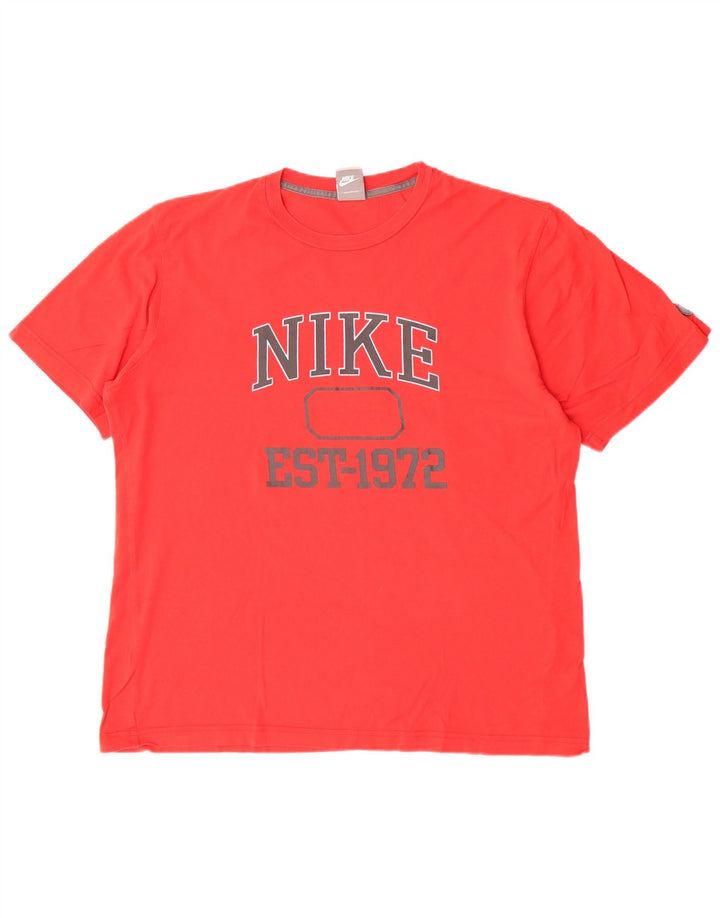 T-shirt grafica Nike da uomo XL rossa
