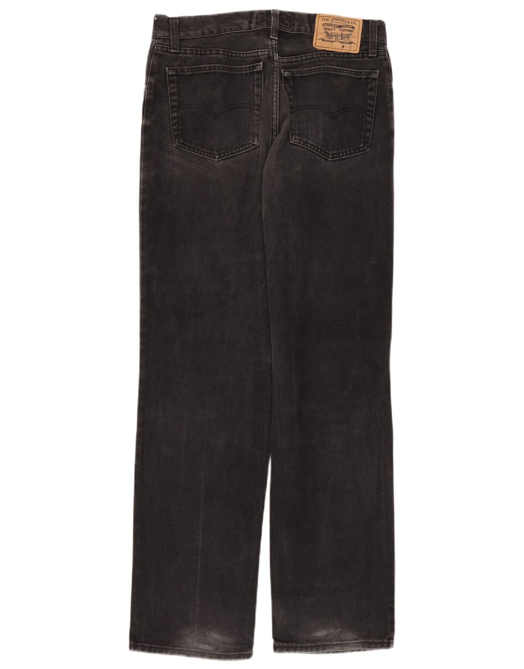 Jeans dritti da uomo Levi's W33 L34 cotone nero