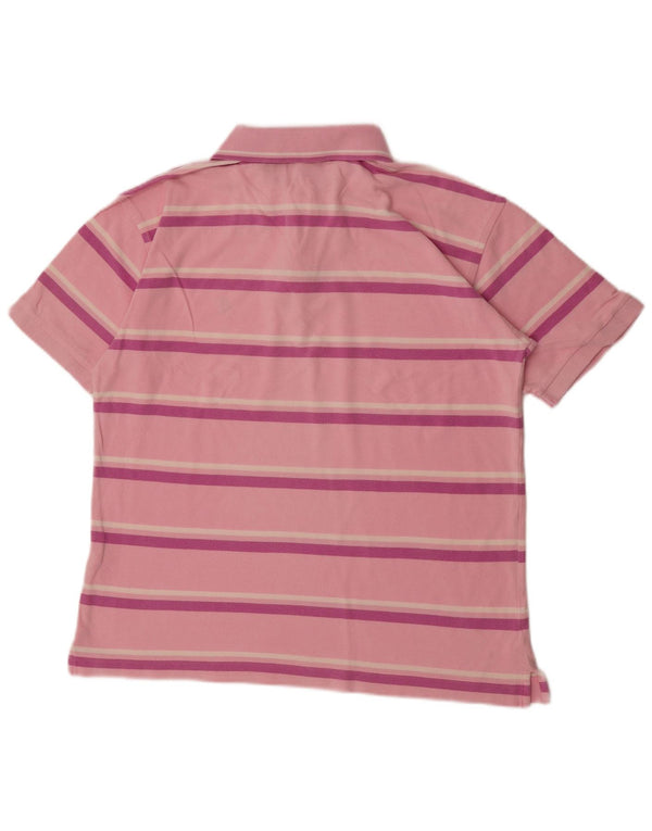 Polo INVICTA Uomo IT 52 Cotone a Righe Grandi Rosa