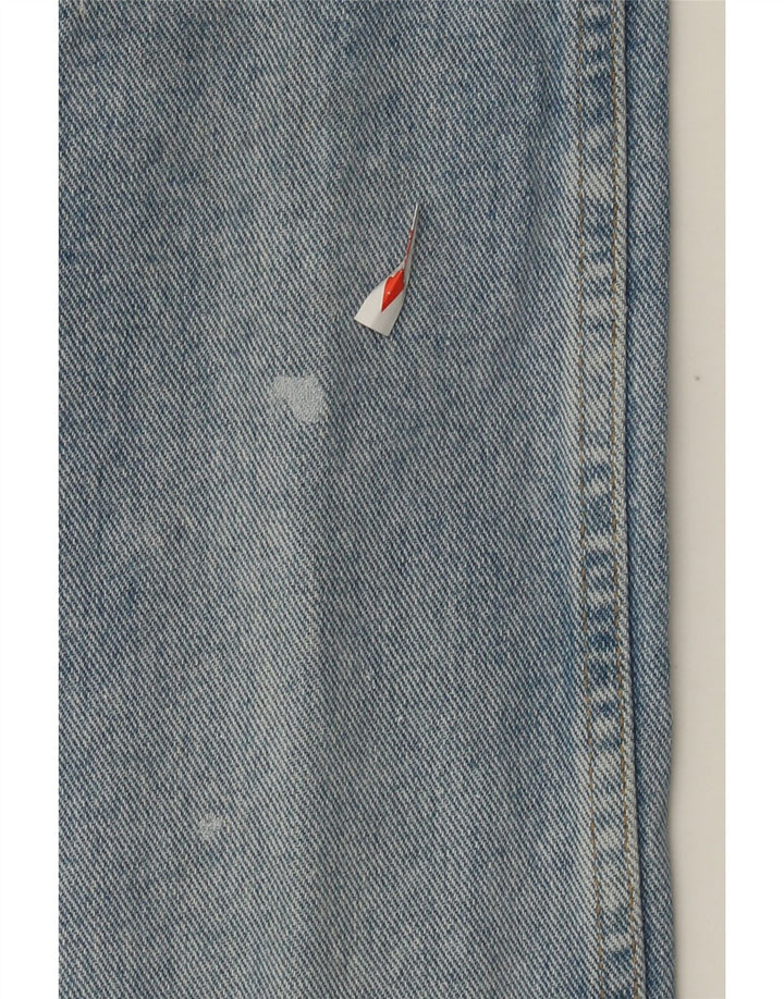 Jeans dritti da uomo Wrangler W34 L30 cotone blu