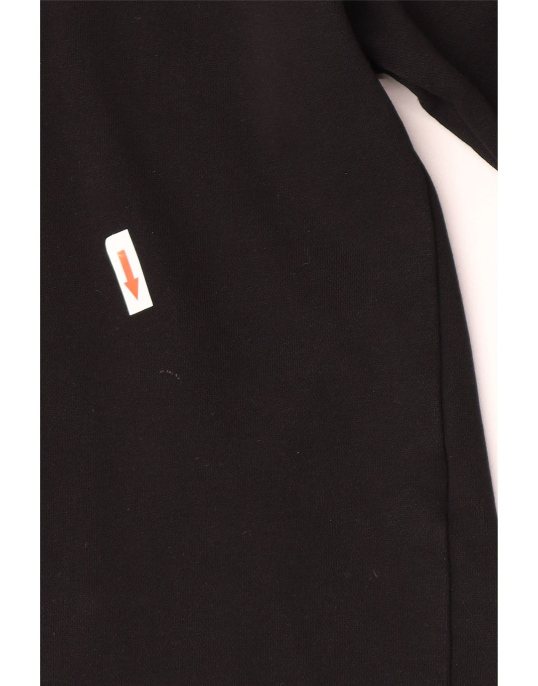 Felpa oversize con grafica da donna Dkny UK 10 piccola in cotone nero
