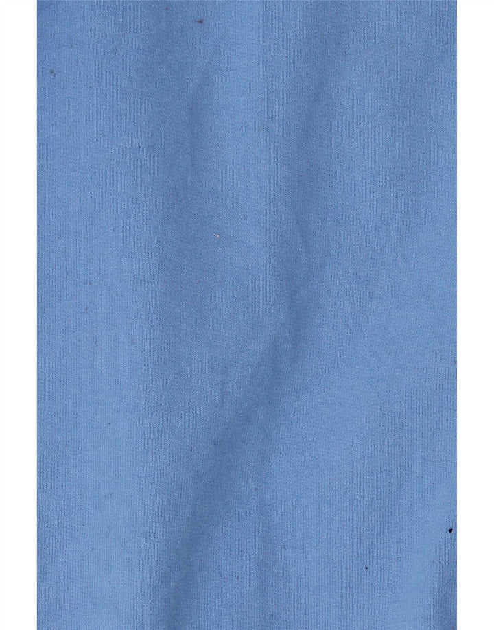 Felpa da uomo Champion Maglione grande in cotone blu