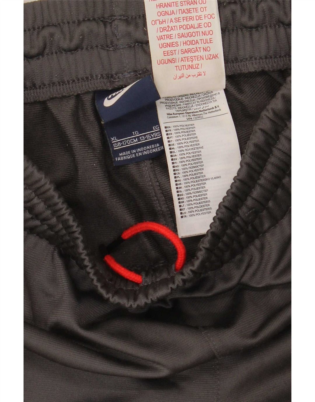 Pantaloni da tuta da ragazzo Nike Joggers 13-14 anni XL Poliestere grigio
