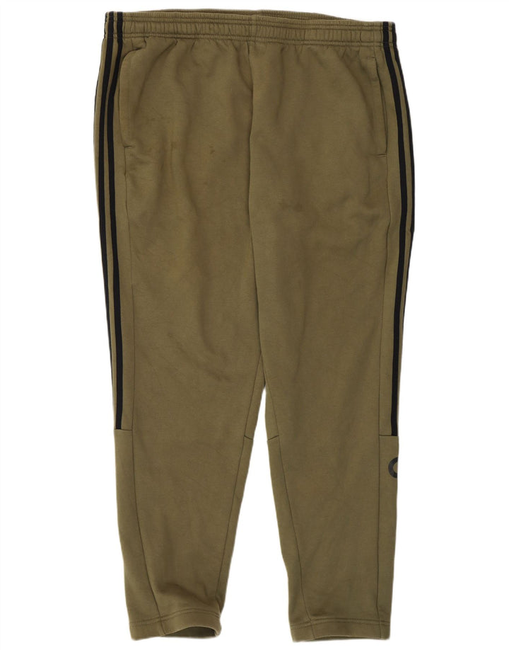 Pantaloni da tuta grafica da uomo Adidas 2XL cotone kaki
