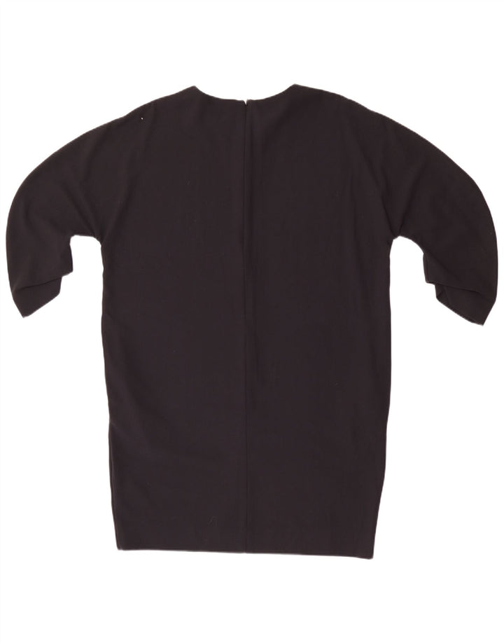 Abito a trapezio oversize da donna con maniche a 3/4 Cos EU 40 viscosa nera media