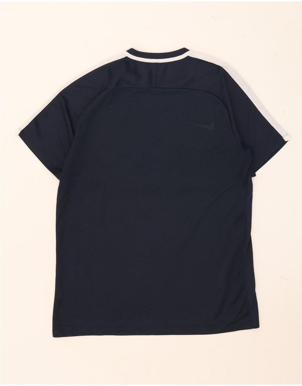 T-shirt Nike Dri Fit da uomo, taglia grande, color block blu navy