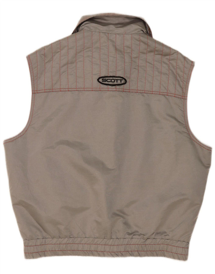 Gilet grafico da uomo Scott UK 42 XL grigio poliammide