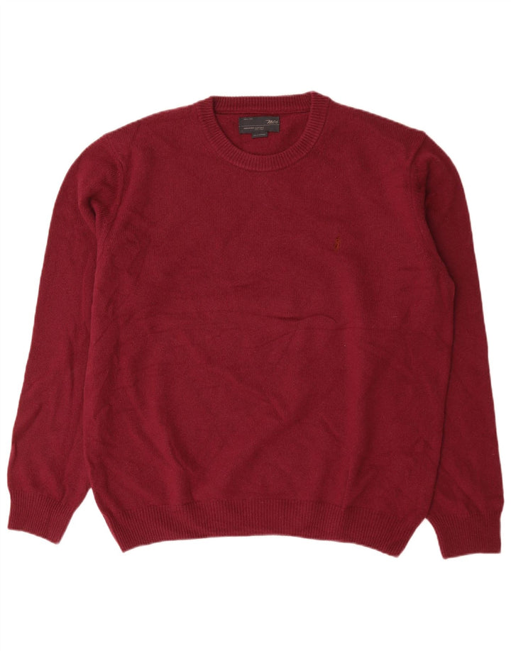 Marlboro Classics Maglione girocollo da uomo 2XL Lana bordeaux