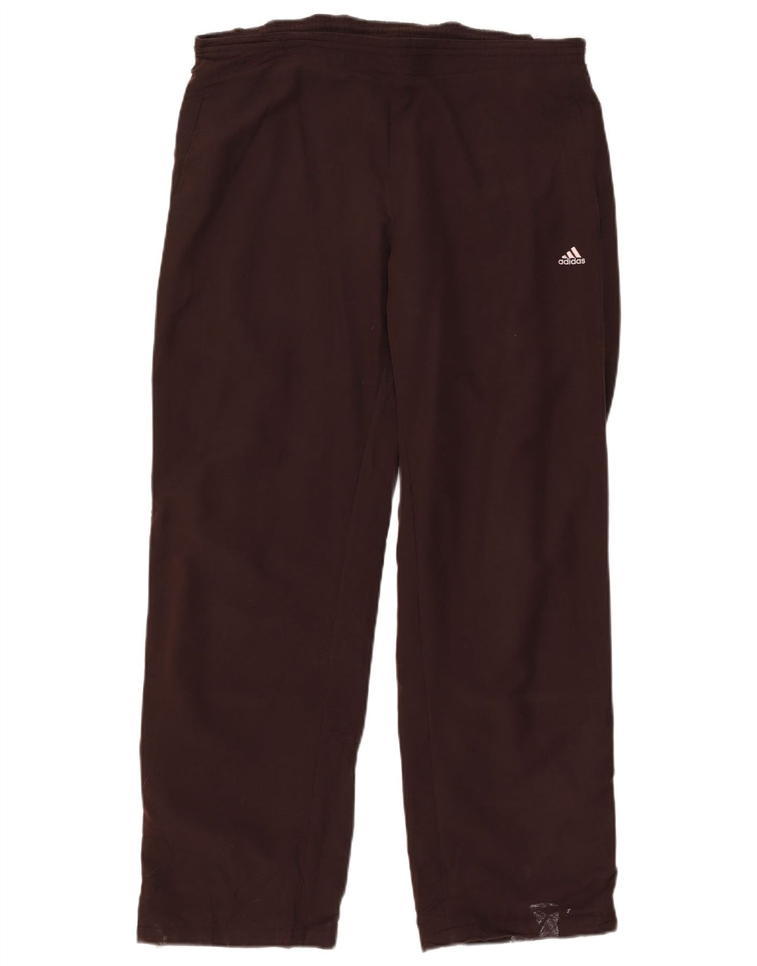 Pantaloni da tuta da donna ADIDAS UK 14 Poliestere marrone medio