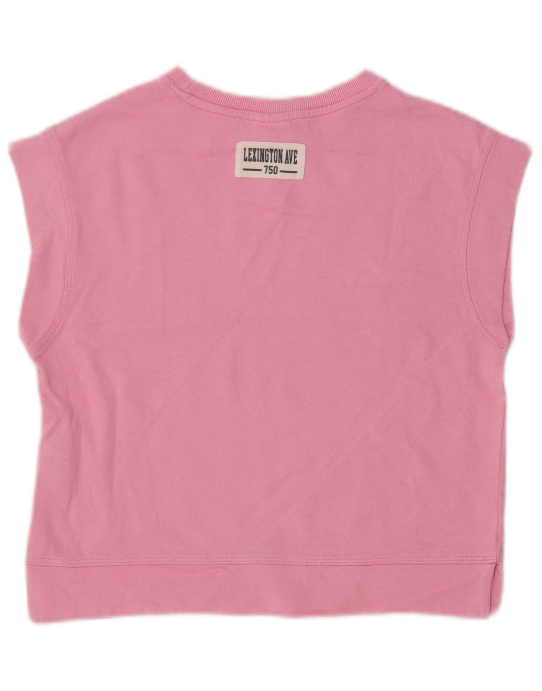 T-shirt grafica senza maniche per ragazze ZARA New York City 9-10 anni Rosa