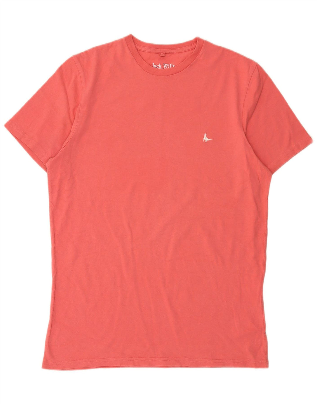 T-shirt da uomo dalla vestibilità classica Jack Wills Top in cotone rosa medio