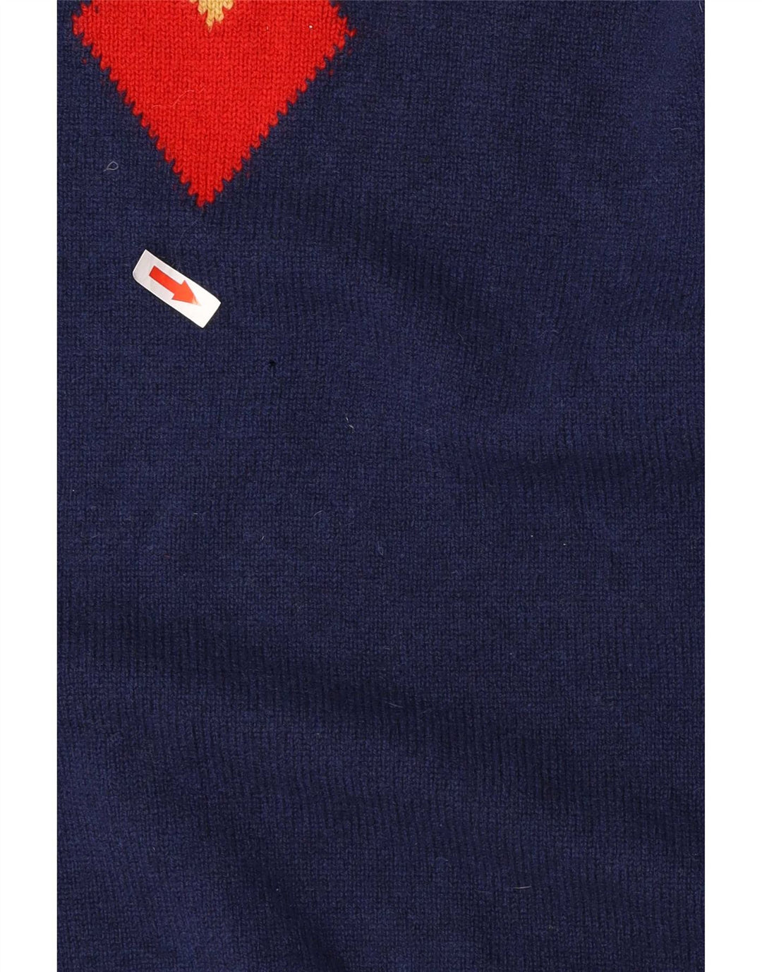 Maglione maglione girocollo da uomo Marks & Spencer blu navy medio