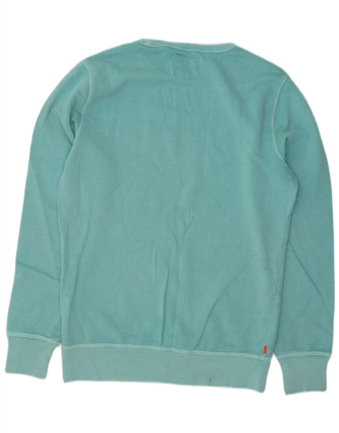 Felpa da uomo Superdry Maglione grande turchese in cotone
