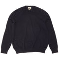Maglione maglione girocollo da uomo Marks & Spencer XL cotone blu navy