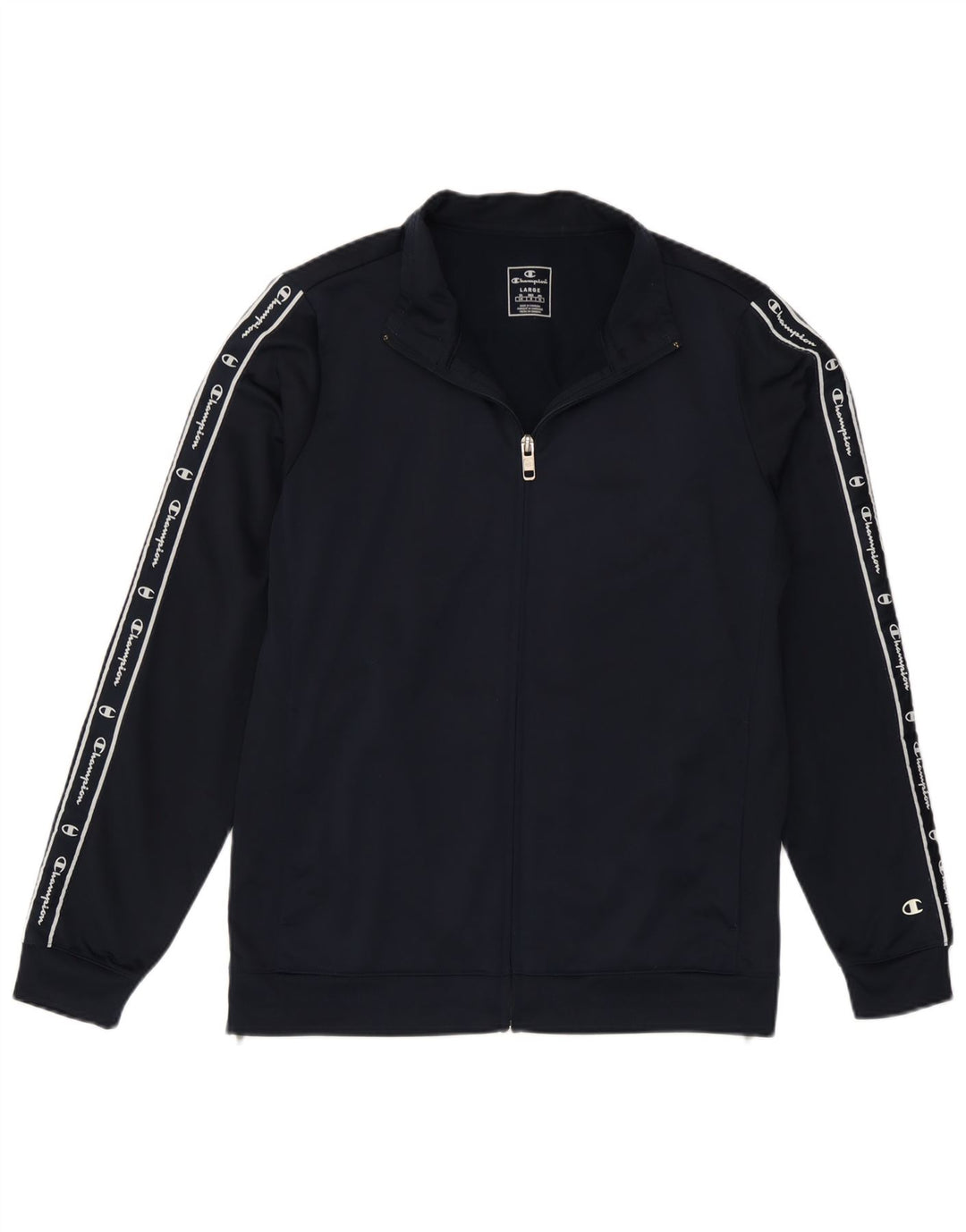 Tuta intera da donna con grafica Champion UK 16 Large in poliestere blu navy