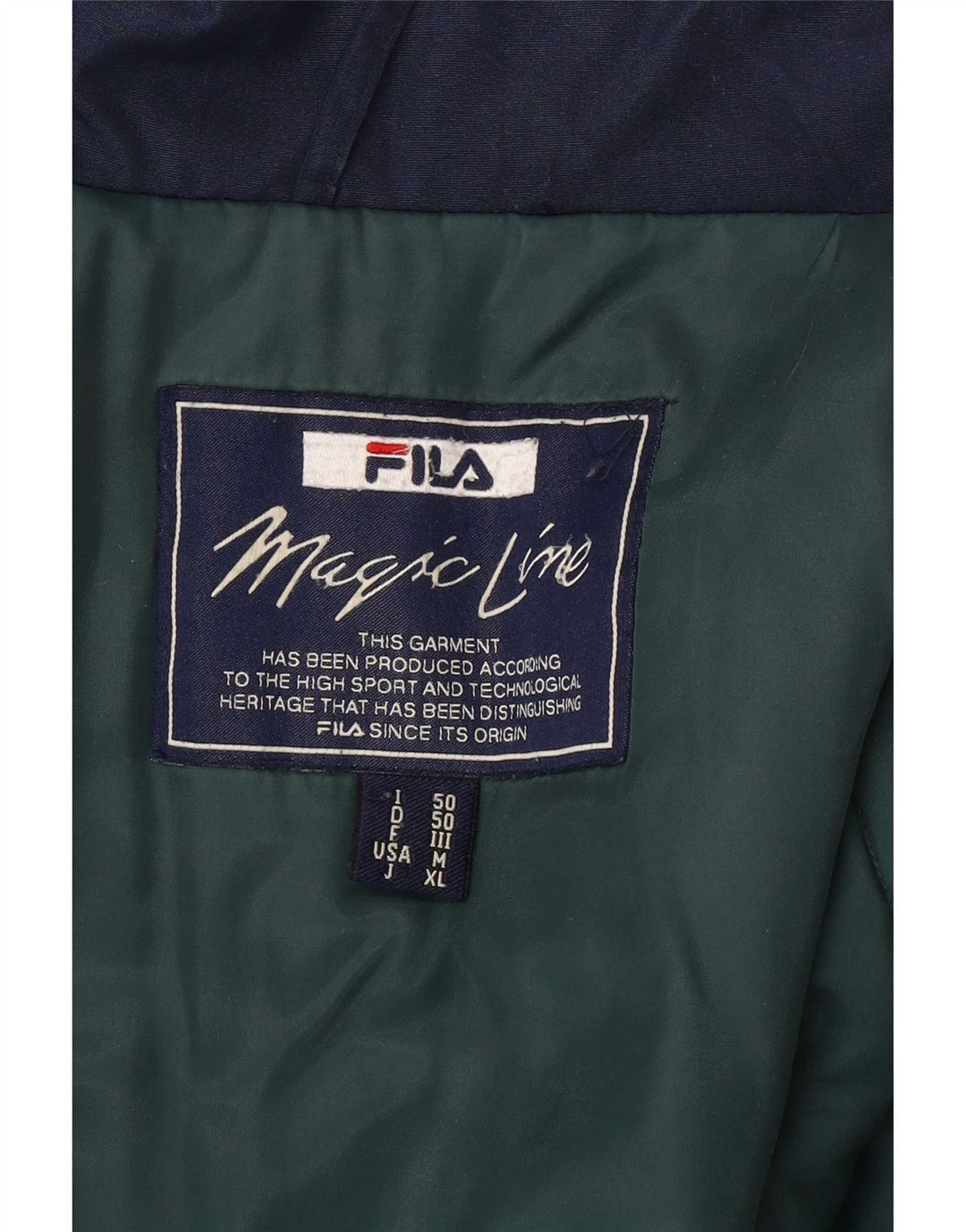 Giacca utility da uomo Fila IT 50 Large Blu Navy