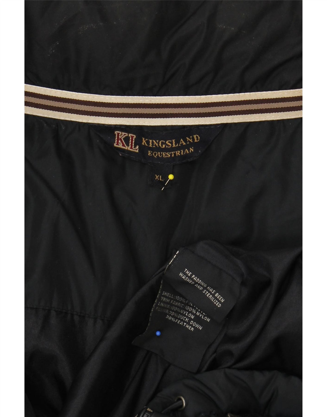 Giacca imbottita da uomo KINGSLAND UK 42 XL Poliestere color block blu navy