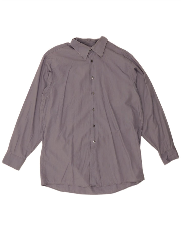 CALVIN KLEIN Camicia da uomo taglia 16 grande blu