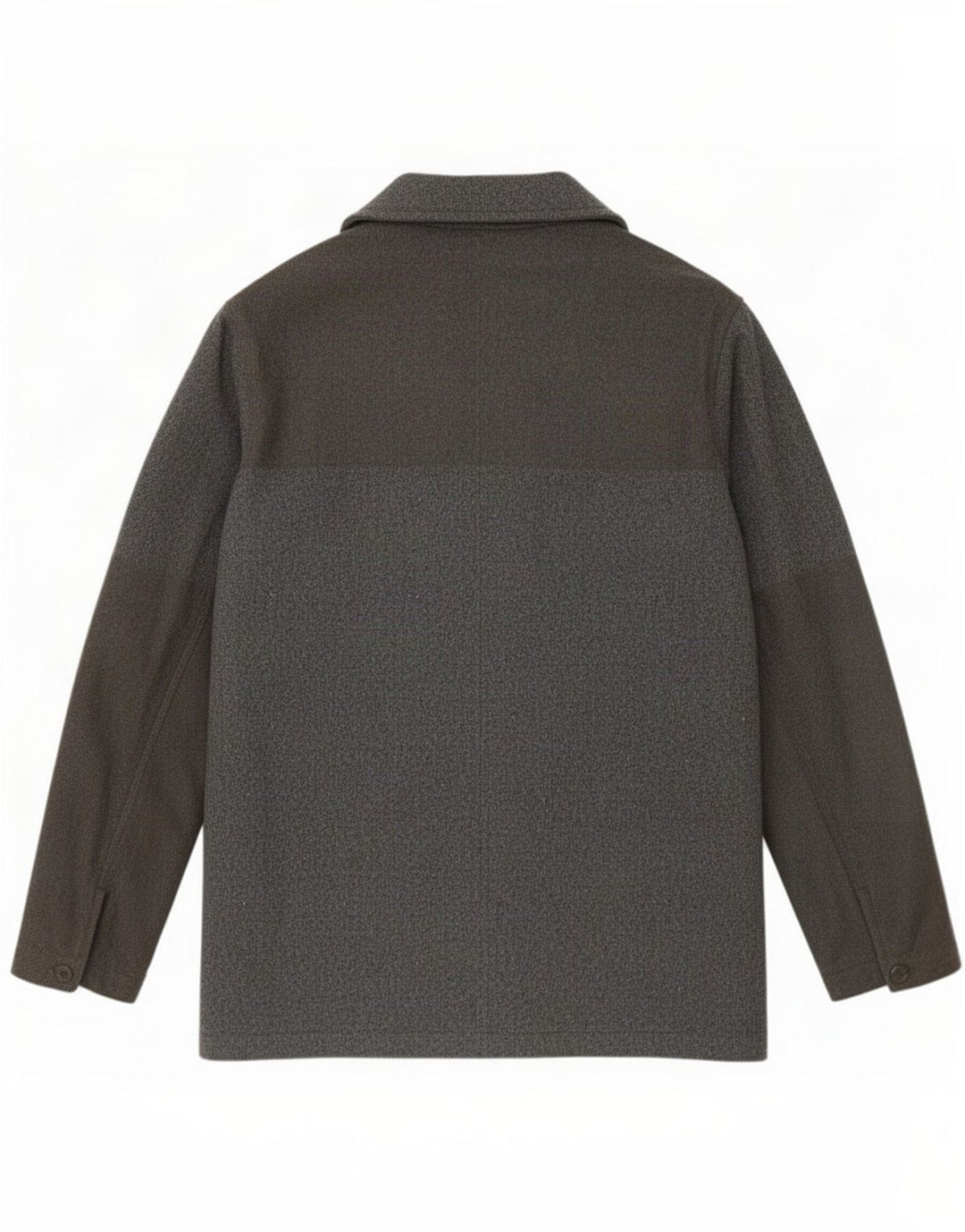 Cappotto giacca a vento a 3 bottoni da uomo Levi's UK 38 Lana grigio medio