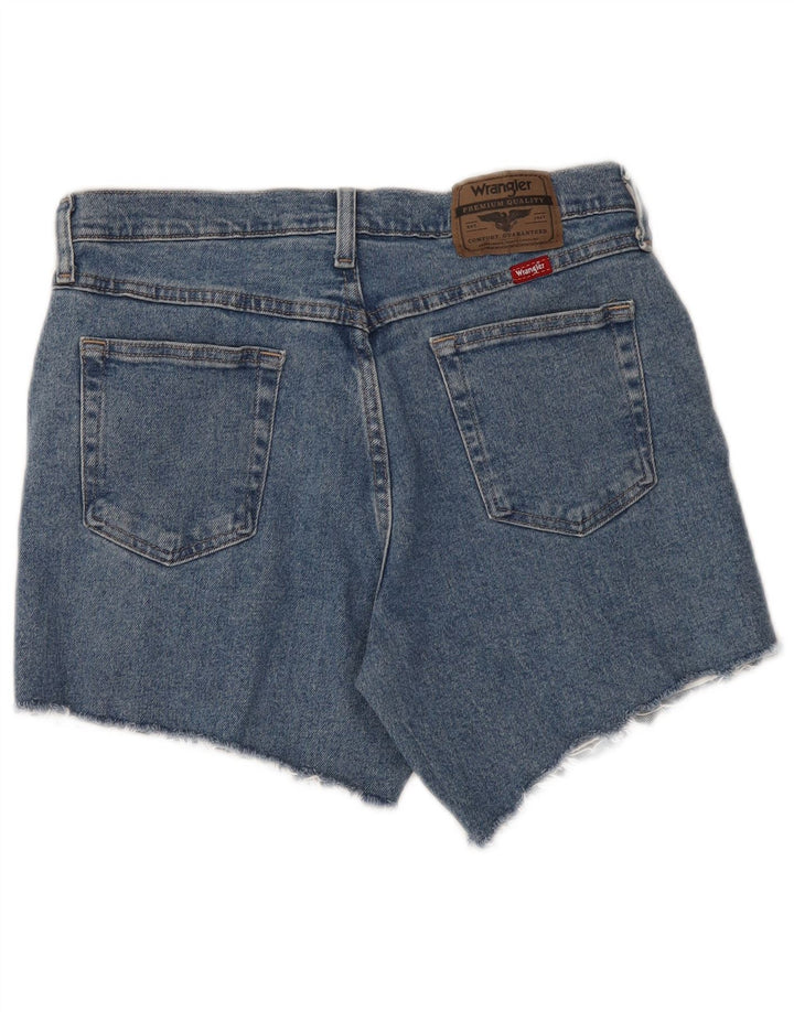 WRANGLER Mens Denim Shorts W29 Small Blue Cotton