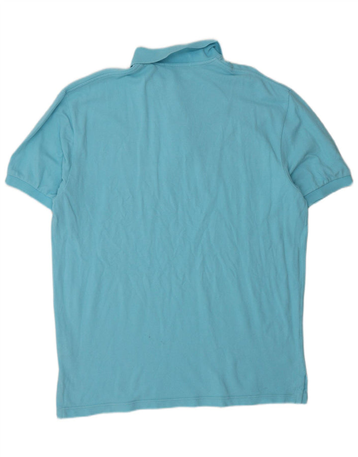 Polo Ralph Lauren da uomo in cotone blu medio