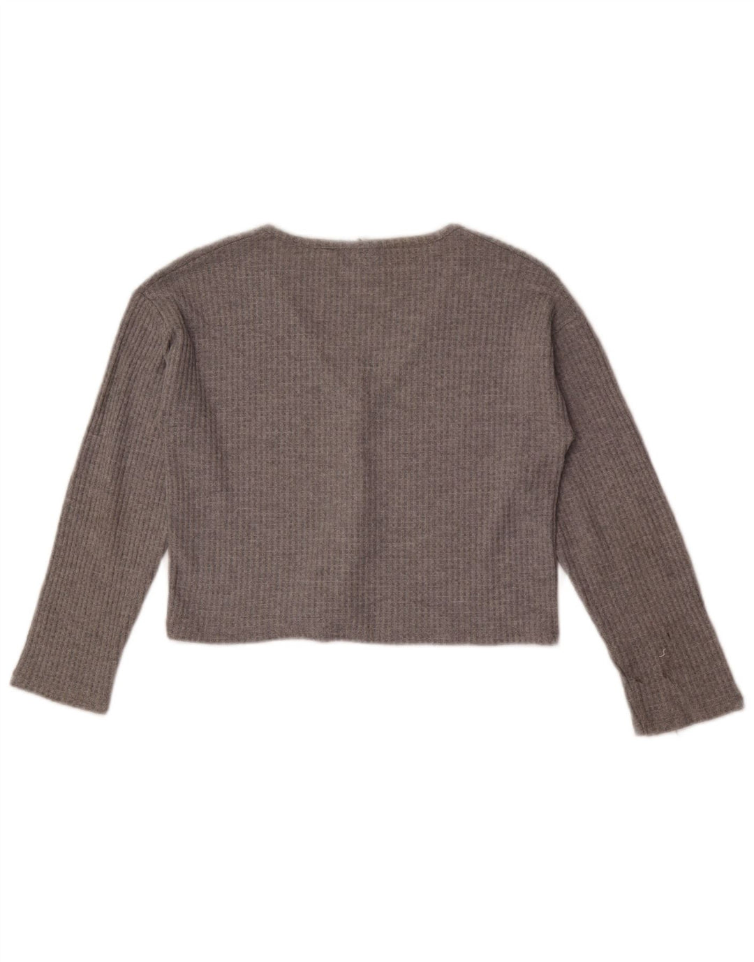 Top corto per bambina Zara 9-10 anni Grigio