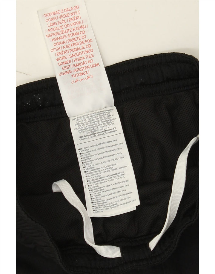 Pantaloni Nike Ragazzi Dri Fit Windbreaker 12-13 anni Large Nero Poliestere