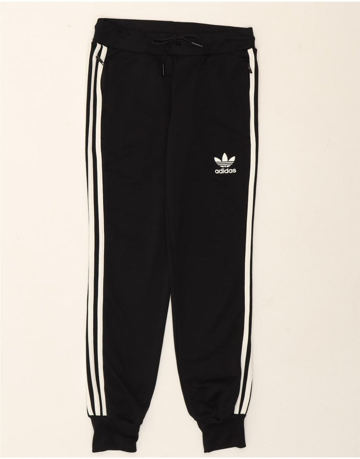 Pantaloni da tuta da donna Adidas Joggers UK 10 Small Nero Poliestere