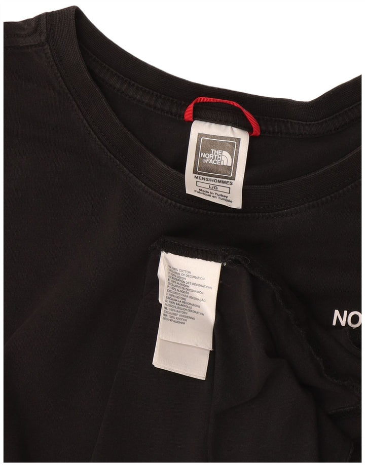 T-shirt grafica da uomo The North Face Top grande in cotone nero