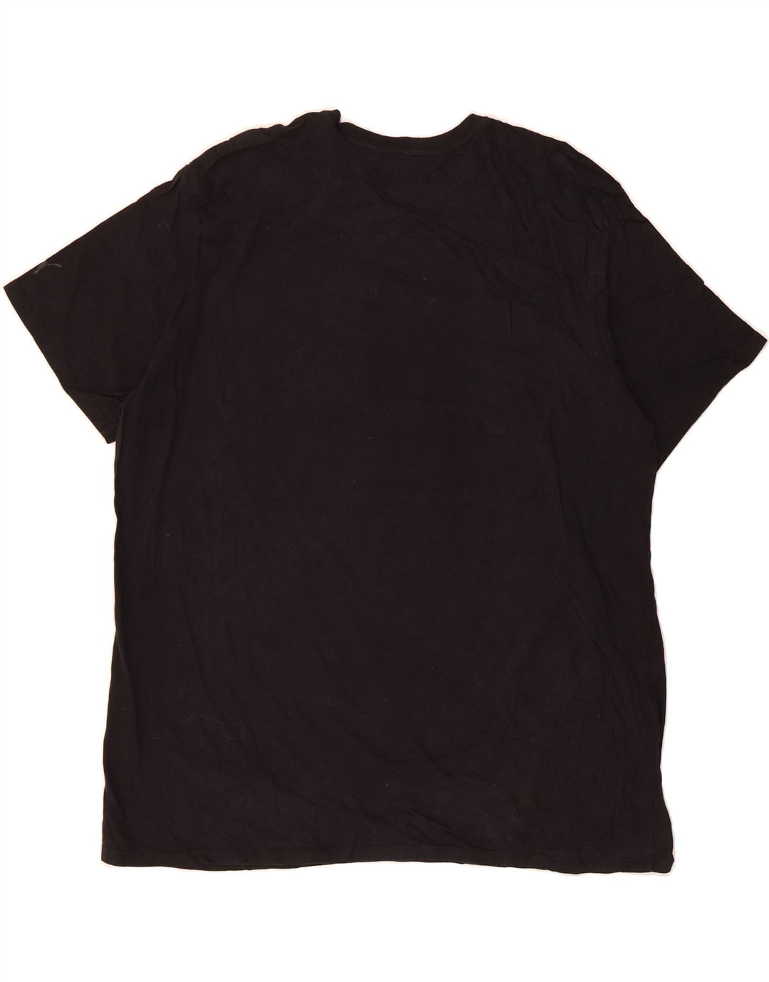 PUMA Mens Graphic T-Shirt Top 2XL Black Cotton Vintage Puma and Second-Hand Puma from Messina Hembry 