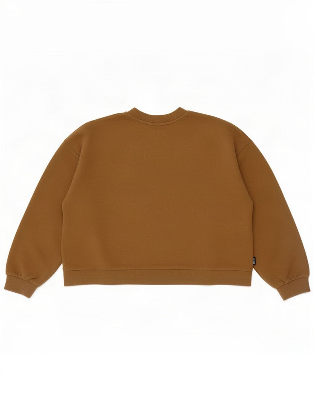 Felpa oversize con grafica da donna di Vans, maglione UK 16, grande, cotone marrone