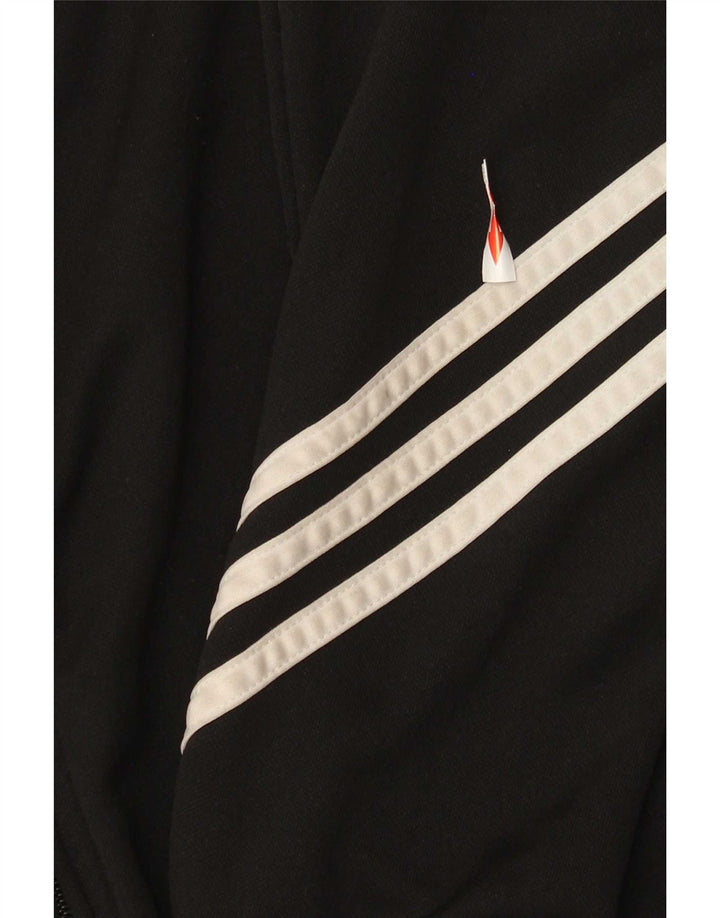 Giacca da allenamento Adidas Climalite da uomo, media, in poliestere nero