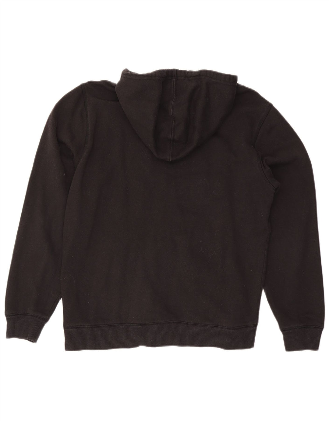 Maglione con cappuccio grafico da donna Levi's UK 14 cotone nero medio