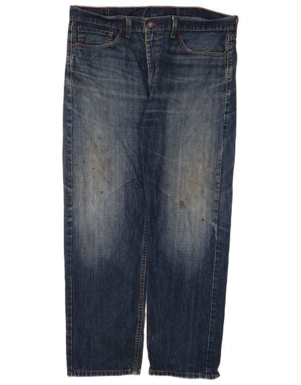 Levi's Uomo 505 Jeans dritti W38 L30 Cotone Blu