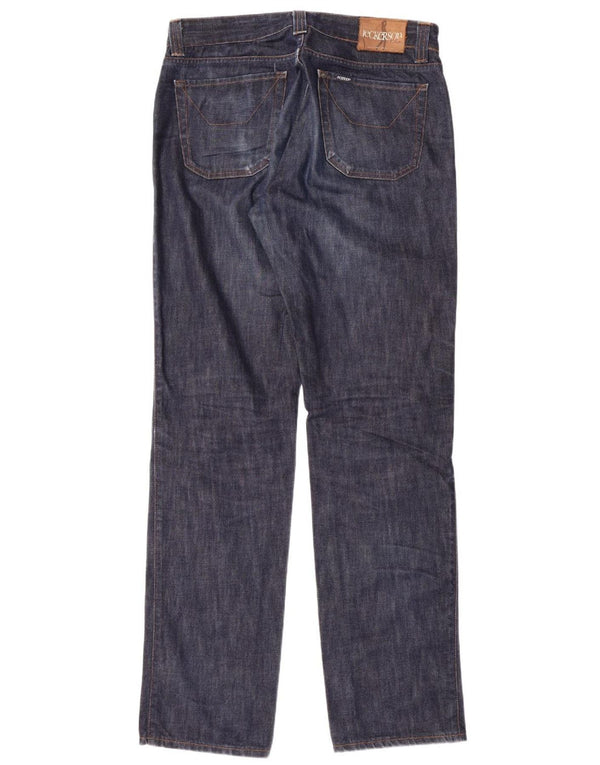 Jeans dritti da uomo JECKERSON W38 L36 cotone blu