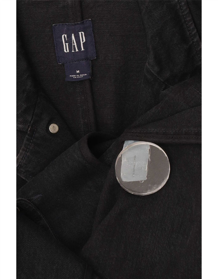 Giacca di jeans da uomo Gap UK 38 cotone nero medio