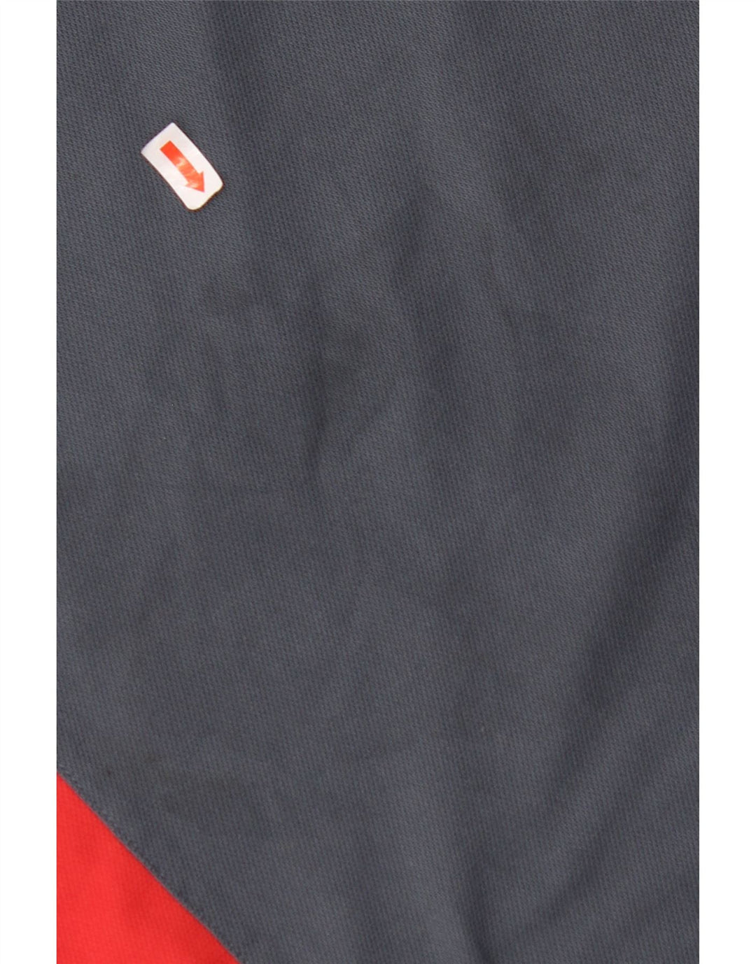 T-shirt da uomo ADIDAS Top Small in poliestere color block grigio