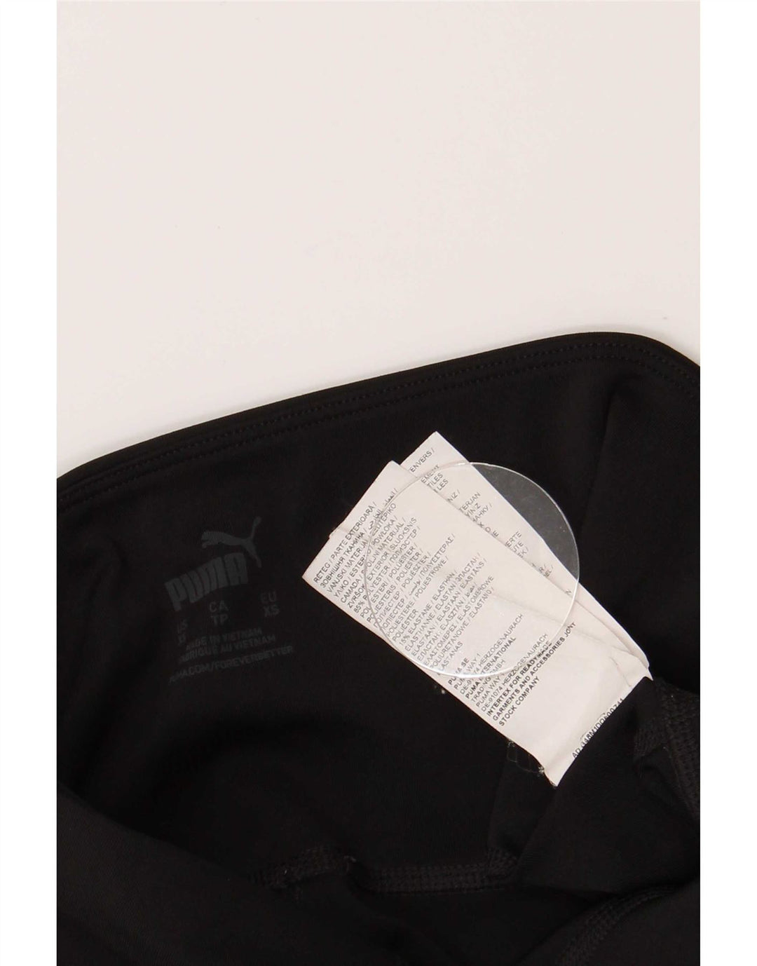 Leggings grafici da donna Puma UK 6 XS poliestere maculato nero