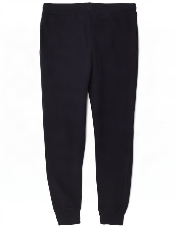 Pantaloni da tuta con grafica da uomo New Balance, pantaloni da jogging, grandi, in cotone blu navy