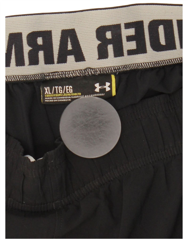 Pantaloncini sportivi grafici da uomo Under Armour XL neri