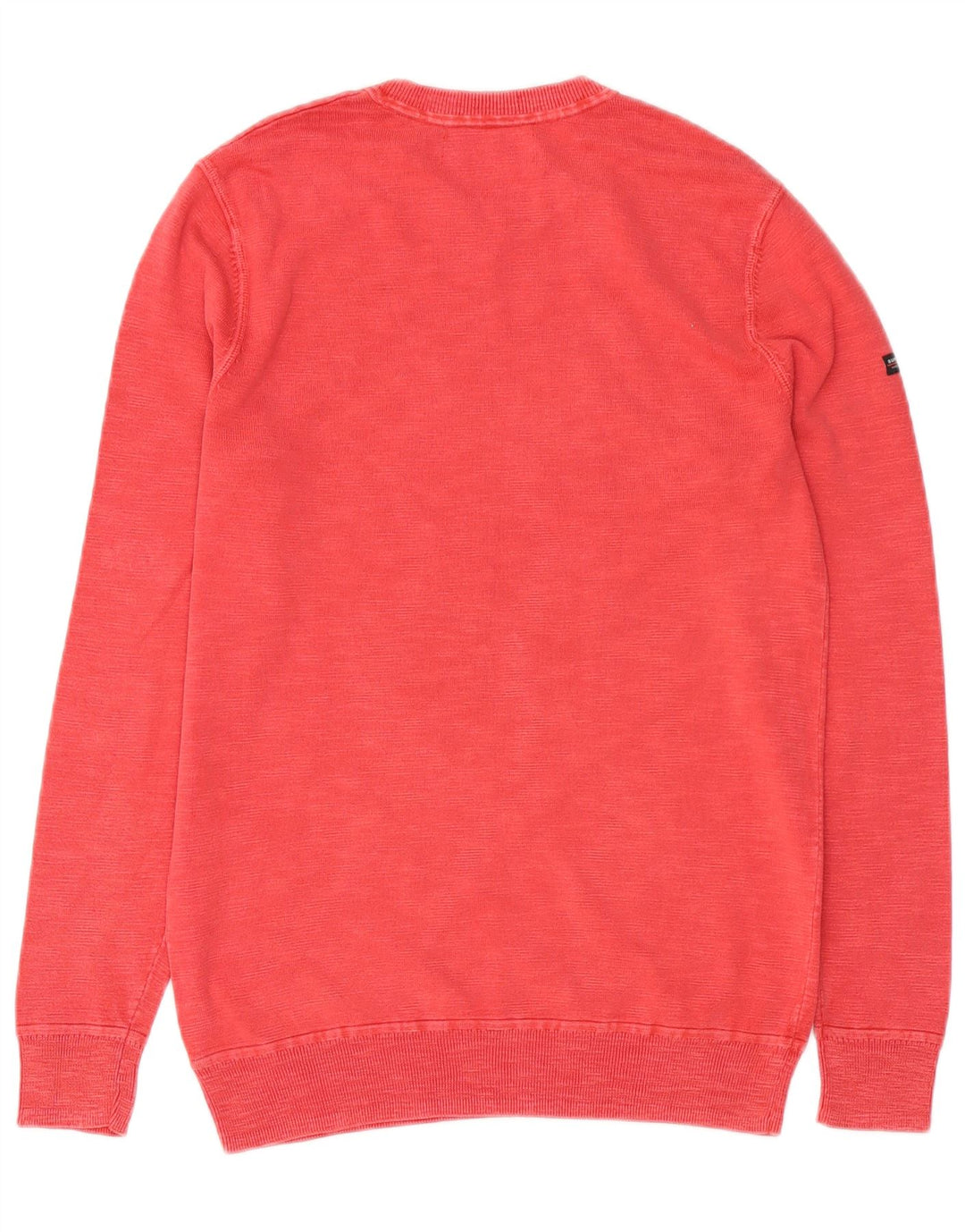 Felpa da uomo SUPERDRY Maglione piccolo rosso in cotone