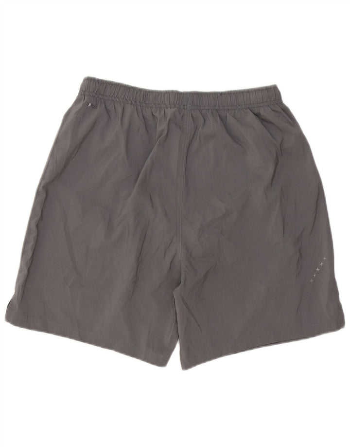 Pantaloncini sportivi Puma da uomo grigio medio color block