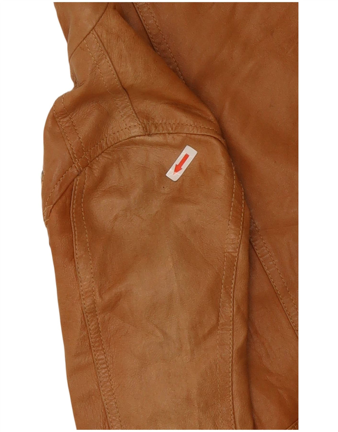 Giacca da motociclista in pelle da donna XETRA UK 8 piccola Beige