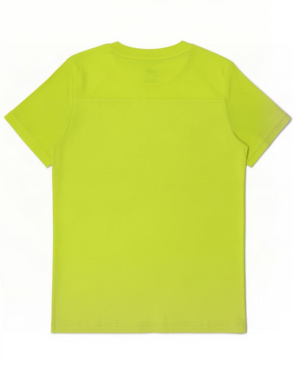 Maglietta grafica da ragazzo Puma 11-12 anni in poliestere verde
