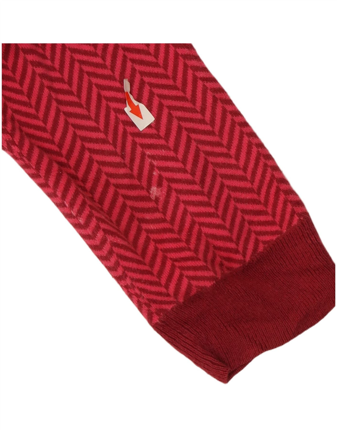 Maglione cardigan da donna Tommy Hilfiger UK 14 Cotone a spina di pesce rosa medio