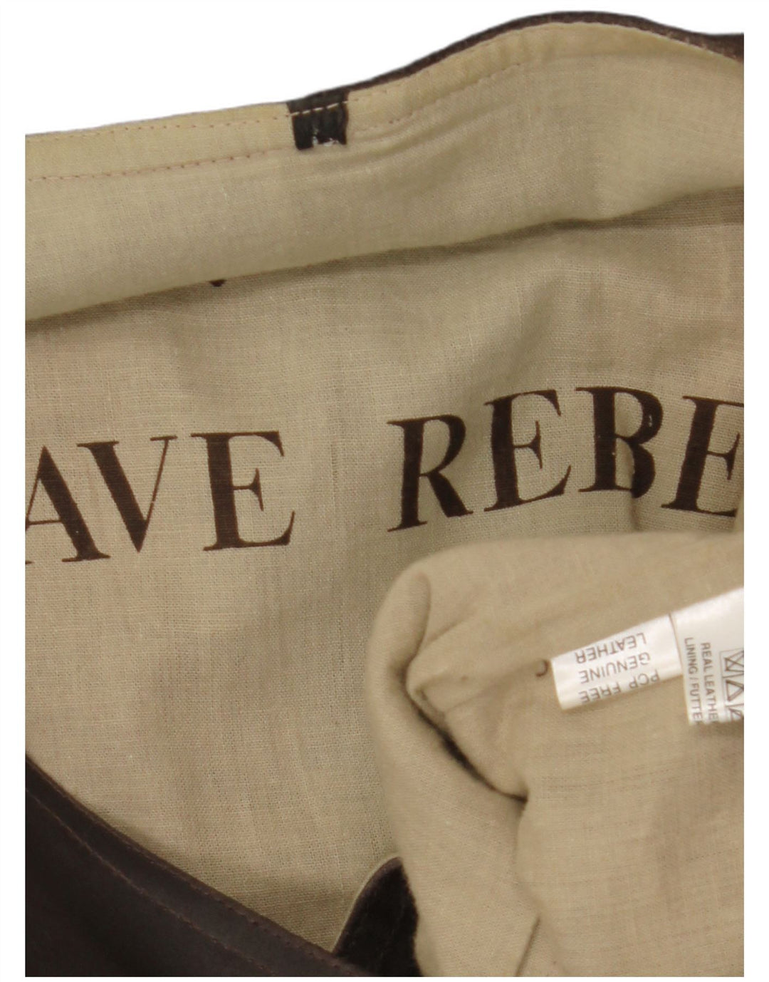 Gilet in pelle da uomo VINTAGE grande in pelle marrone