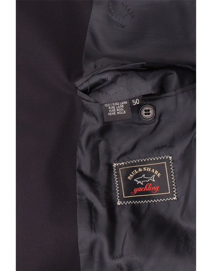 Giacca blazer da uomo a 2 bottoni Paul & Shark Yachting IT 50 grande blu navy