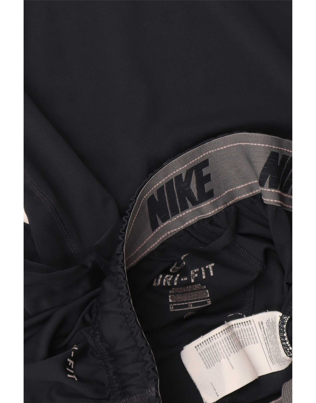 Pantaloncini sportivi Nike da donna Dri Fit UK 14 medio blu navy poliestere