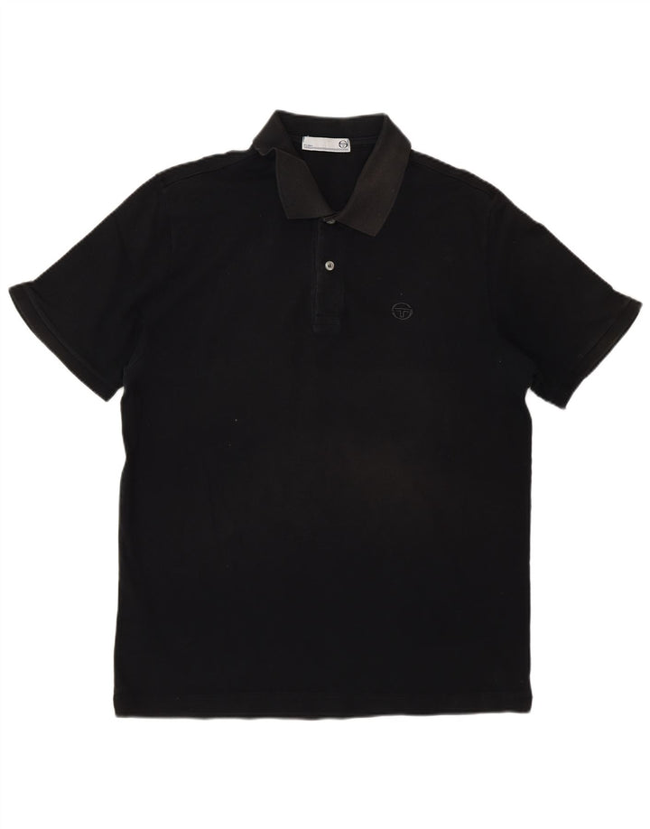 Polo Uomo Sergio Tacchini IT 50 Medium Nera