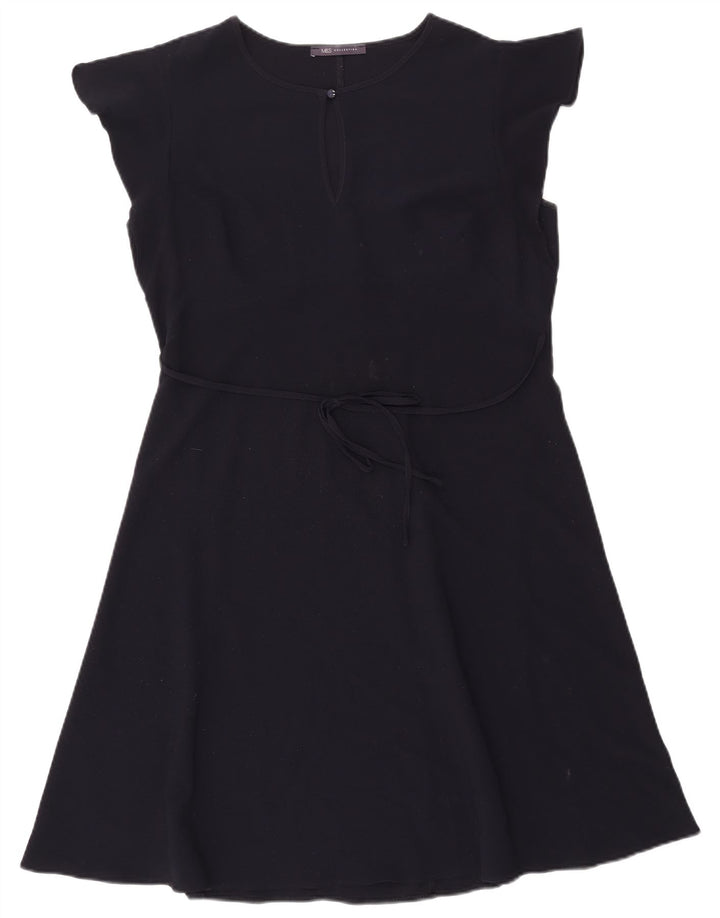 Abito a trapezio da donna Marks & Spencer UK 16 grande blu navy